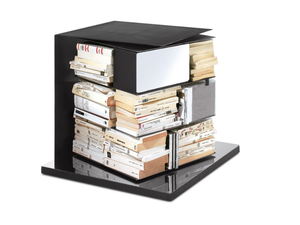 PTOLOMEOX4 SHORT - Open swivel metal bookcase _ Opinion Ciatti